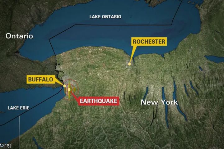 Buffalo, New York, Area Shaken by 3.8 Magnitude Earthquake