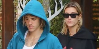 Justin Bieber and Hailey Baldwin Share a Sweet Moment During Sunday Brunch in L