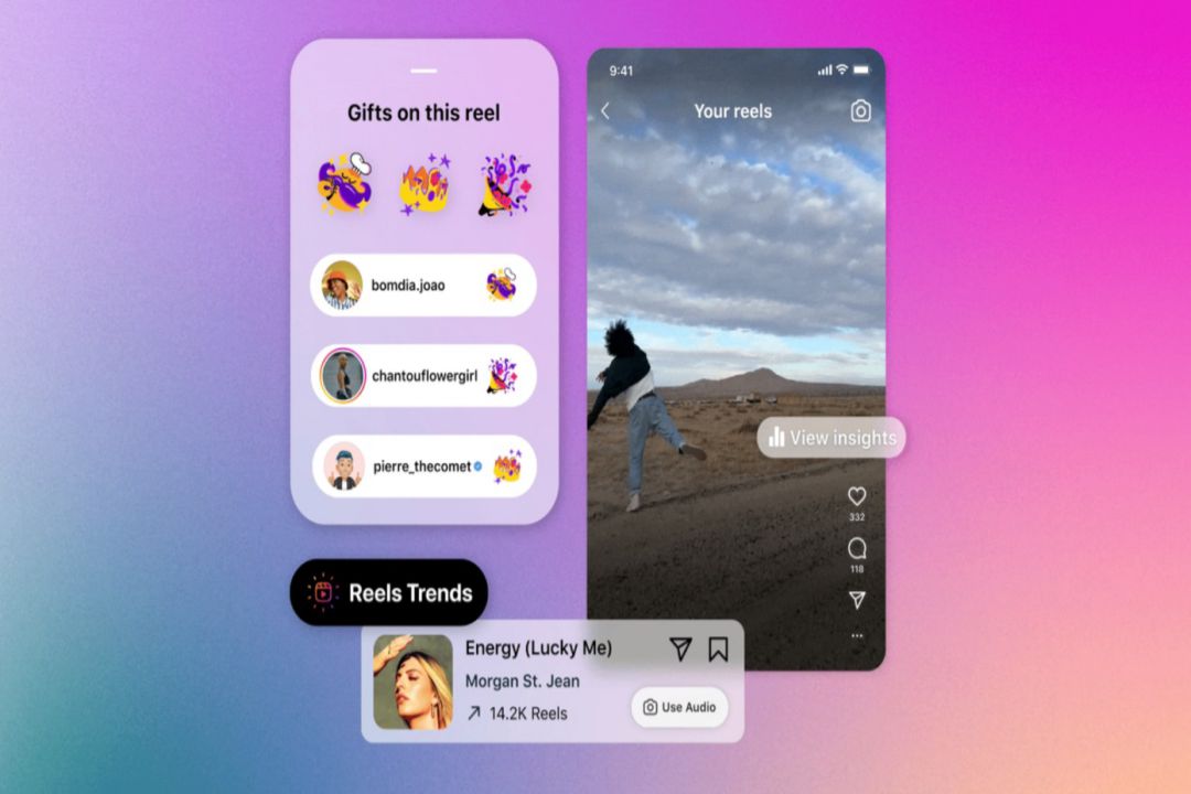 New Creator-Focused Features, As Well as An Expanded 'Trending' Area, have been Added to Insta gram Reels_