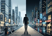 His & Hers Creative Team to Adapt Alice Feeney’s Twist Following Netflix Success Conceptual art representing a person living a double life in a mystery thriller setting.
